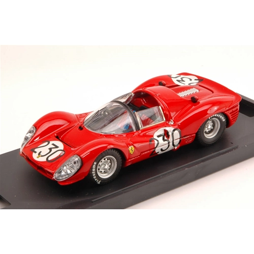 FERRARI 330 P 4 N.230 ACCIDENT T.FLORIO 1966 BANDINI-VACCARELLA 1:43 Bang Auto Competizione Modellino