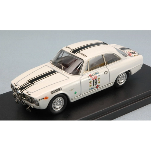ALFA ROMEO 2000 N.19 MONTEC.-SESTRIERE 1987 BUZZONETTI-RONDINELLI 1:43 Bang Auto Competizione Modellino