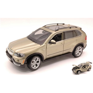 BMW X 5 2007 SILVERGOLD 1:18 Burago Auto Stradali Modellino