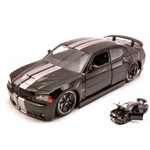 DODGE CHARGER SRT/8 2006 RIBON 5 BLACK 1:24 Jada Toys Tuning Modellino