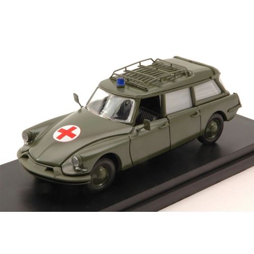 CITROEN DS BREAK MILITARY AMBULANCE 1960 MATT GREEN 1:43 Rio Ambulanze Modellino
