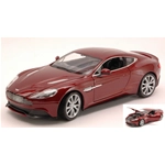 ASTON MARTIN VANQUISH 2012 AMARANT 1:24 Welly Auto Stradali Modellino