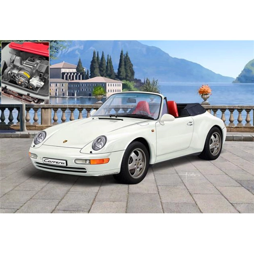 PORSCHE 911 CARRERA CABRIO KIT 1:24 Revell Kit Auto Modellino