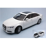 AUDI A6 L 2012 WHITE 1:18 Paudi Model Auto Stradali Modellino