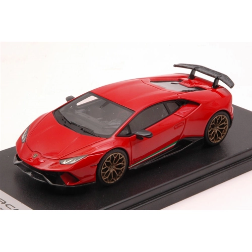 LAMBORGHINI HURACAN PERFORMANTE 2017 ROSSO MARS 1:43 Looksmart Auto Competizione Modellino
