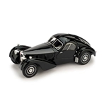 BUGATTI ATLANTIC 1938 NERO 1:43 Brumm Auto d'Epoca Modellino