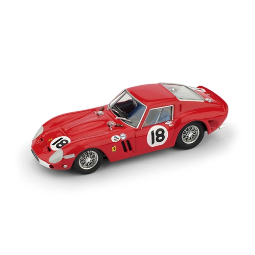 FERRARI 250 GTO N.18 WINNER 3H DAYTONA 1963 PEDRO RODRIGUEZ 1:43 Brumm Auto Competizione Modellino