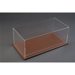 MARANELLO DISPLAY CASE WITH BROWN LEATHER BASE 1:43 Atlantic-case Vetrine Modellino