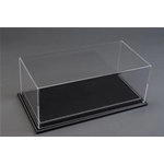 MULHOUSE DISPLAY CASE WITH BLACK LEATHER BASE 1:43 Atlantic-case Vetrine Modellino