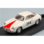 ALFA ROMEO GIULIETTA SZ N.294 FORNOVO-M.CASSIO 1962 C.D.INNOCENTI 1:43 Bang Auto Competizione Modellino