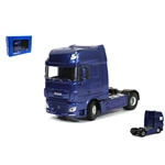 DAF XF EURO 6 SUPER SPACE CAB 4x2 BLUE METALLIC 1:50 Holland Oto Camion Modellino