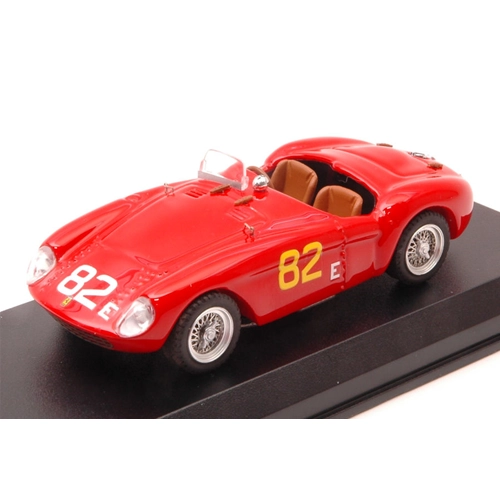 FERRARI 500 MONDIAL N.82 RETIRED 6 H TORREY PINES 1956 P.HILL 1:43 Art Model Auto Competizione Modellino