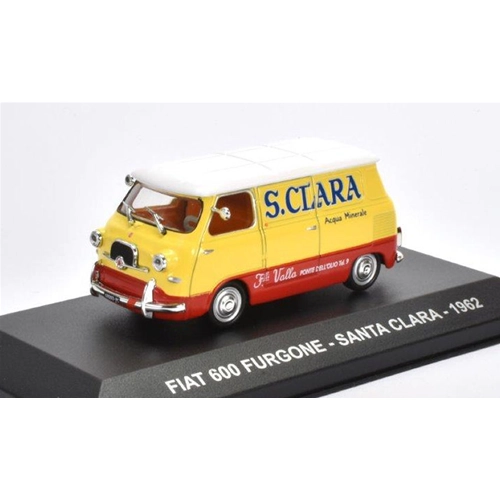 FIAT 600 FURGONE SANTA CLARA 1962 1:43 Editoria Veicoli Commerciali Modellino