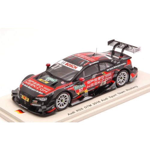 AUDI RS5 N.27 18th DTM 2016 A.TAMBAY 1:43 Spark Model Auto Competizione Modellino