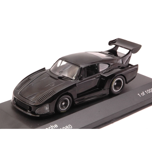 PORSCHE 935 K3 1980 BLACK 1:43 Whitebox Auto Stradali Modellino