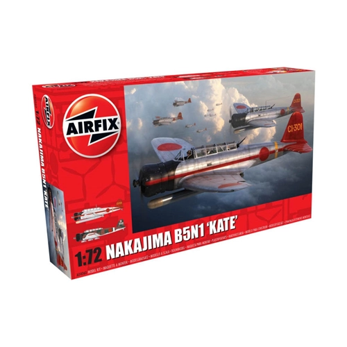 NAKAJIMA B5N1 "KATE" KIT 1:72 Airfix Kit Aerei Modellino