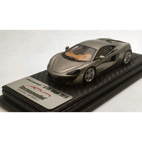 MCLAREN 570S BLADE SILVER NEW YORK AUTOSHOW 2015 1:43 Tecnomodel Auto Stradali Modellino