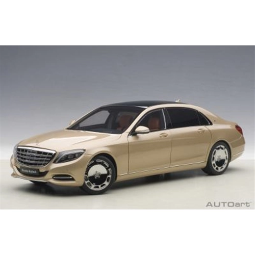 MERCEDES MAYBACH S-KLASSE S600 2016 GOLD 1:18 AutoArt Auto Stradali Modellino