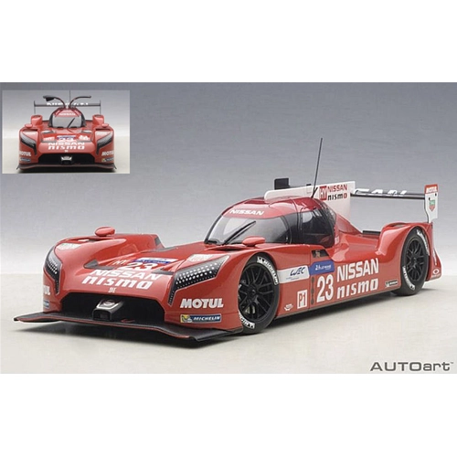 NISSAN GT-R LM NISMO N.23 LE MANS 2015 PLA-MARDENBOROUGH-CHILTON N.23 1:18 AutoArt Auto Competizione Modellino