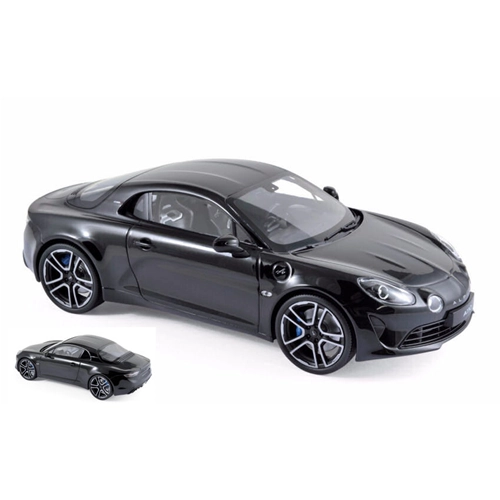 ALPINE A110 PREMIERE EDITION 2017 BLACK 1.18 Norev Auto Stradali Modellino