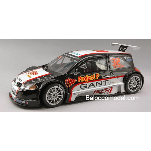 RENAULT MEGANE N.32 TROPHY 2007 1:18 Solido Auto Competizione Modellino
