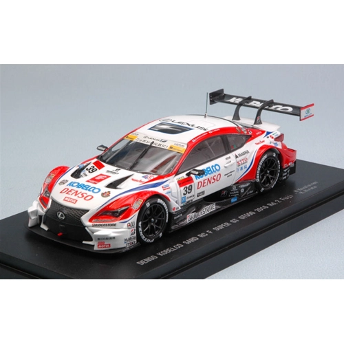 LEXUS RC F N.39 2nd FUJI SUPER GT 500 2016 H.KOVALAINEN-K.HIRATE 1:43 Ebbro Auto Competizione Modellino