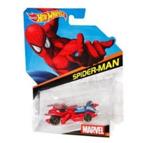 SPIDERMAN CAR MARVEL BLISTER 1:64 Hot Wheels Movie Modellino