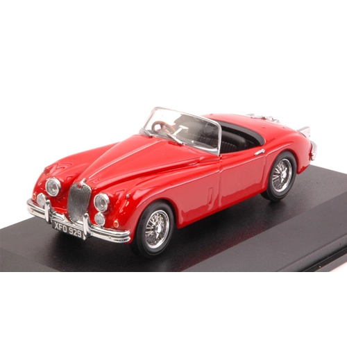 JAGUAR XK 150 ROADSTER 1957 RED 1:43 Oxford Auto Stradali Modellino