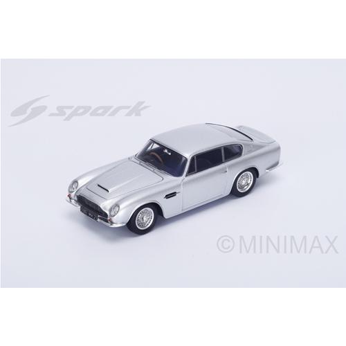 ASTON MARTIN DB6 MK II 1969 SILVER 1:43 Spark Model Auto Stradali Modellino
