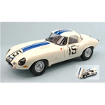 JAGUAR E TYPE LIGHTWEIGHT N.15 9th LE MANS 1963 CUNNINGHAM-GROSSMAN 1:18 Paragon Models Auto Competizione Modellino
