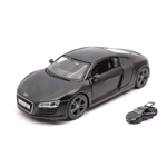 AUDI R8 MATT 2007 BLACK 1:24 Maisto Auto Stradali Modellino