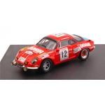 ALPINE RENAULT A110 N.12 4th TOUR DE CORSE 1975 MANZAGOL-FILIPPI 1:43 Trofeu Auto Rally Modellino