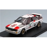 AUDI QUATTRO N.6 RETIRED RALLY OF PORTUGAL 1983 BLOMQVIST-CEDERBERG 1:43 Trofeu Auto Rally Modellino