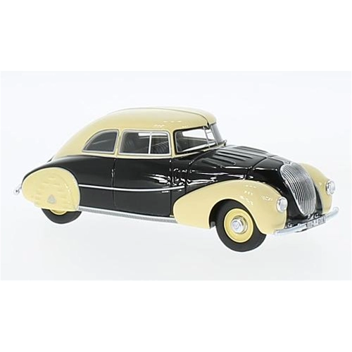 MAYBACH SW35 POWER LINE 1935 BLACK/CREAM 1:43 Neo Scale Models Auto d'Epoca Modellino