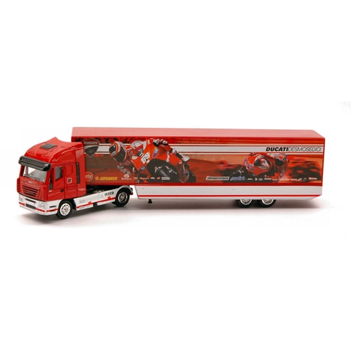 IVECO STRALIS DUCATI MOTO GP 2010 1:43 New Ray Camion Modellino