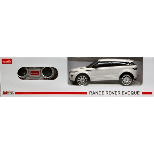 RANGE ROVER EVOQUE WHITE RADIOCOMANDO 1:24 Mondo Motors Radiocomando Modellino
