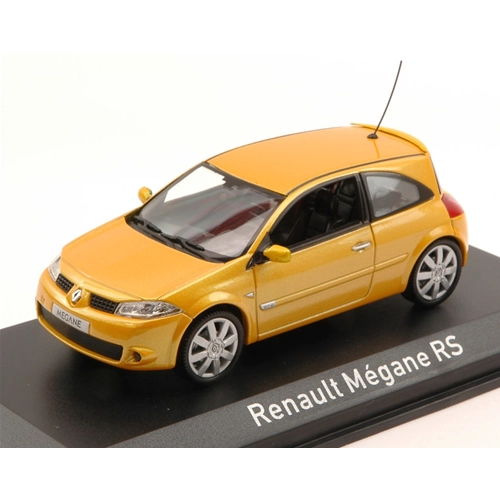 RENAULT MEGANE RS 2004 YELLOW SIRIUS 1:43 Norev Auto Stradali Modellino
