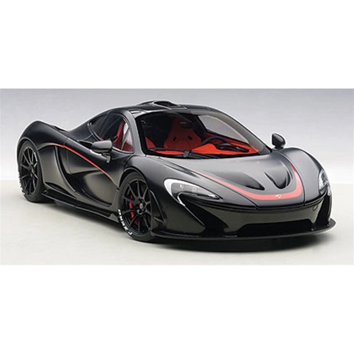 MCLAREN P1 MATT 2013 BLACK 1:18 AutoArt Auto Stradali Modellino