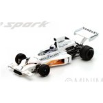 MC LAREN M23 D.HULME 1973 N.7 WINNER SWEDISH GP 1:43 Spark Model Formula 1 Modellino