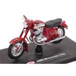 MOTO JAWA 350 AUTOMATIC 1966 RED 1:18 Abrex Moto Modellino