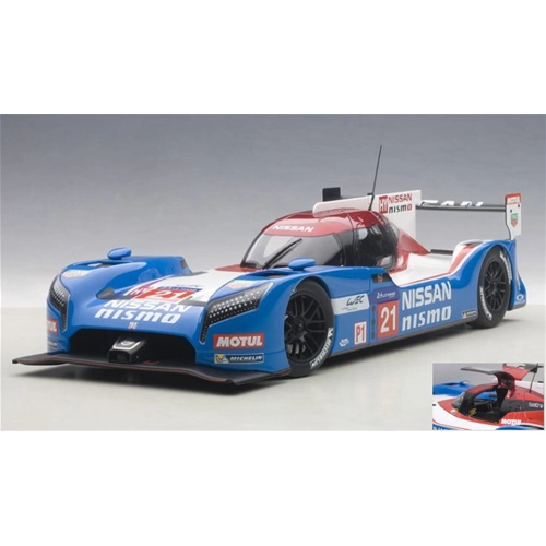 NISSAN GT-R NISMO GT3 N.21 DNF LE MANS 2015 MATSUDA-ORDONEZ-SHULZHITSKIY 1:18 AutoArt Auto Competizione Modellino