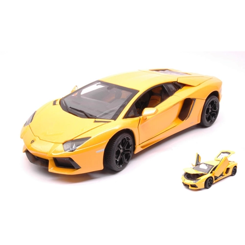 LAMBORGHINI MURCIELAGO LP670-4 2009 YELLOW 1:18 Rastar Auto Stradali Modellino