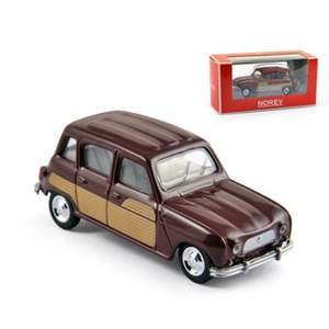 RENAULT 4 PARISIENNE 1966 BORDEAUX 1:64 Norev Auto Stradali Modellino