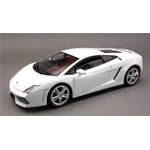 LAMBORGHINI GALLARDO LP560-4 2008 WHITE 1:24 Welly Auto Stradali Modellino