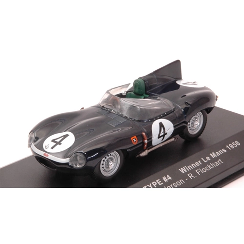 JAGUAR D N.4 WINNER LE MANS 1956 N.SANDERSON-R.FLOCKHART RE-EDITION 1:43 Ixo Model Auto Competizione Modellino