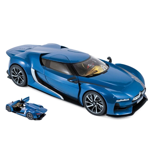 CITROEN GT PARIS 2008 ELECTRIC BLUE 1:18 Norev Auto Stradali Modellino
