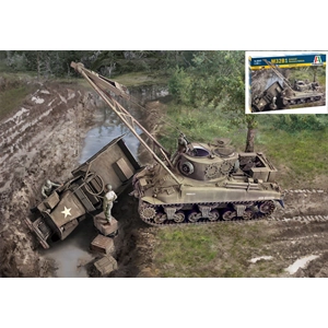 M32 B1 ARV (ARMOURED RECOVERY VEHICLE) KIT 1:35 Italeri Kit Mezzi Militari Modellino