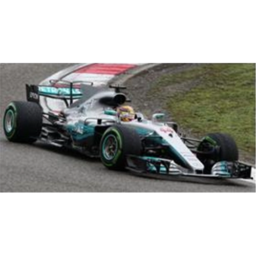 MERCEDES F1 W08 L.HAMILTON 2017 N.44 WINNER CHINESE GP 1:43 Spark Model Formula 1 Modellino