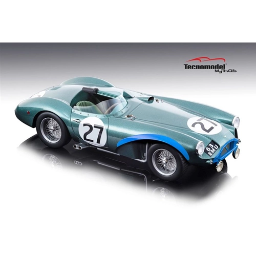 ASTON MARTIN DB3 S N.27 4th 12 H SEBRING 1956 R.SALVADORY-C.SHELBY 1:18 Tecnomodel Auto Competizione Modellino