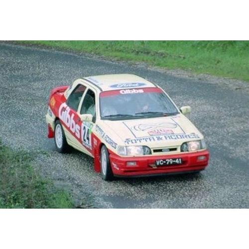 FORD SIERRA N.24 12th RALLY PORTUGAL 1991 F.PERES-R.CALDEIRA 1:43 Trofeu Auto Rally Modellino